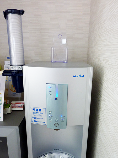 高純度の給水機